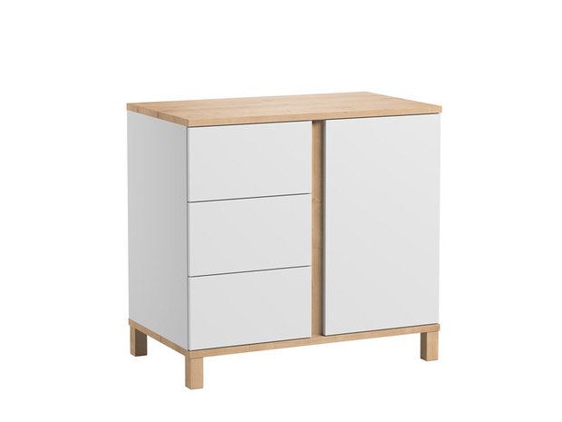 Commode ALTITUDE Blanc/Bois VOX