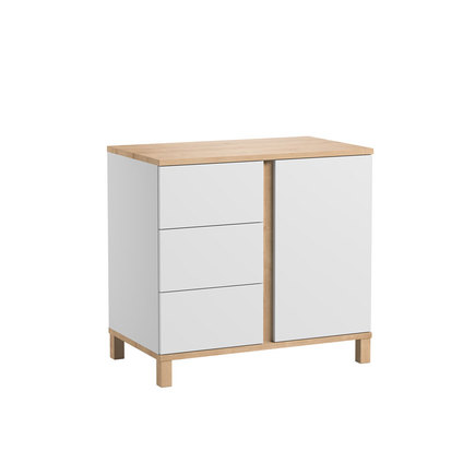 Commode ALTITUDE Blanc/Bois VOX