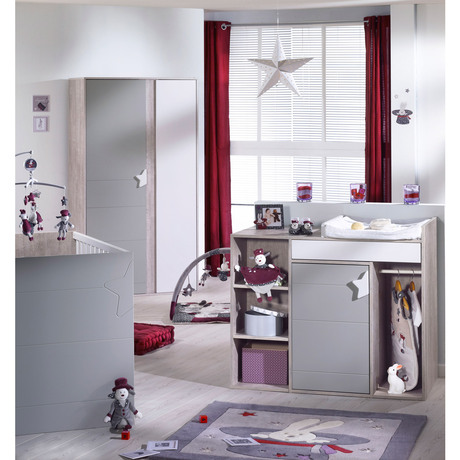 Ensemble Chambre Nova Lit 70x140 Commode Armoire Bebe9 Ensemble Chambre Nova Lit 70x140 Commode Armoire Bebe9