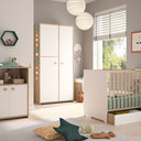Chambre INTIMI Lit 60x120+Commode+Armoire BEBE9 CREATION