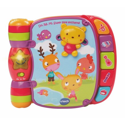 Do Ré Mi super livre enchanté rose VTECH