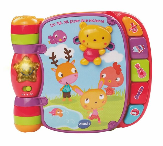 Do Ré Mi super livre enchanté rose VTECH