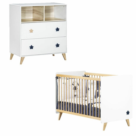 Chambre Duo Lit 70x140 Commode Oslo Etoile Vente En Ligne De Chambre Bebe Bebe9 Chambre Duo Lit 70x140 Commode Oslo Etoile Vente En Ligne De Chambre Bebe Bebe9