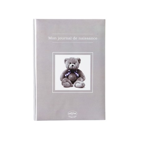 Mon Journal De Naissance Ourson Little Bear Taupe Vente En Ligne De Eveil Bebe Bebe9