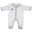 Pyjama naissance velours Blanc Miss Fleur de Lune SAUTHON Baby déco