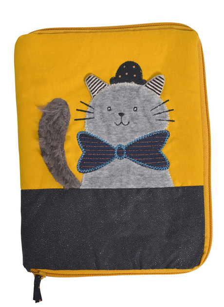 Protege Carnet De Sante Chat Gris Les Moustaches Vente En Ligne De Housse De Carnet De Sante Bebe9
