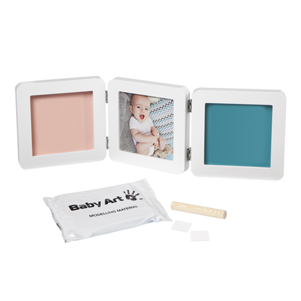Cadre My Baby Touch (Double) Blanc Baby Art BABY ART - 3