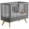 Lit transformable 70X140 Nature Baby Graphite/Bois VOX