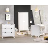 Chambre lit 60x120 + commode + armoire Secret
