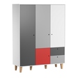 Porte additionnelle rouge chambre Concept VOX - 3