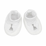 Chaussons 1/3 Mois Sophie La Girafe Blanc