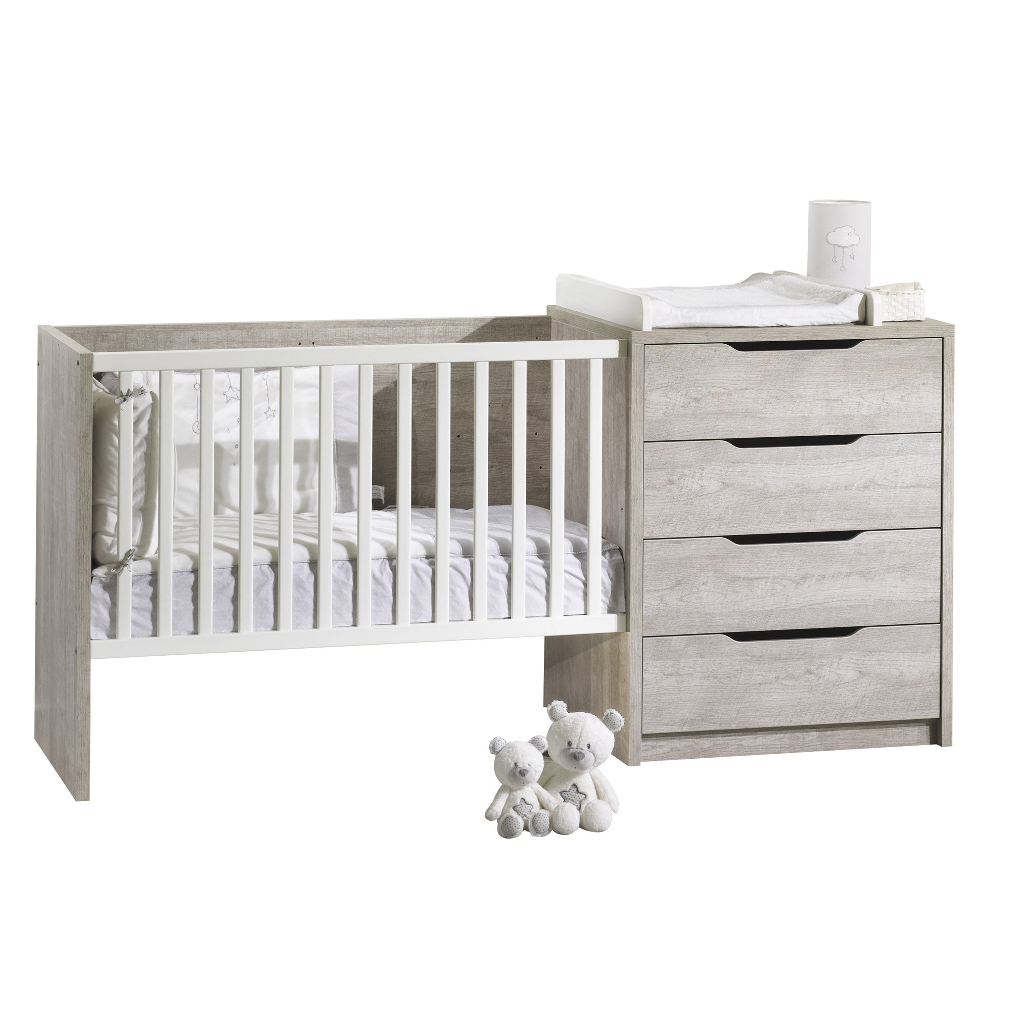 Lit Combine Transformable 60x1 Loft Bois Vente En Ligne De Chambre Bebe Bebe9