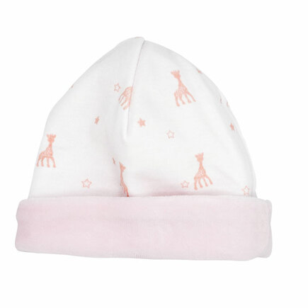 Bonnet 0/1 Mois Sophie La Girafe Rose TROIS KILOS SEPT