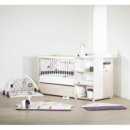 Lit Combine Evolutif 60x1cm Vintage Hetre Cendre Vente En Ligne De Chambre Bebe Bebe9 Lit Combine Evolutif 60x1cm Vintage Hetre Cendre Vente En Ligne De Chambre Bebe Bebe9
