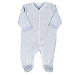 Pyjama Y coton Sophie La Girafe Bleu 1 mois