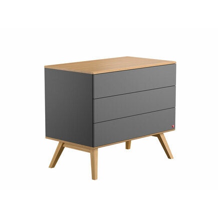 Commode NatureBaby Graphite/Bois VOX