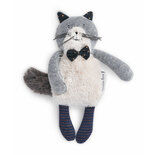 Miniature chat gris clair Fernand Les Moustaches
