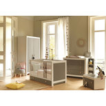 Chambre TRIO Lit Commode Armoire HACIENDA