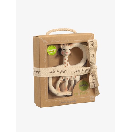 Coffret doudou et Anneau de dentition Sophie la Girafe Vulli en