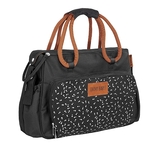 Sac à langer BOHO Noir Camel