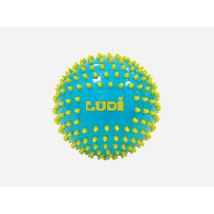 3 Balles Sensorielles Bleues et jaunes - Ludi - Boutique BCD JEUX