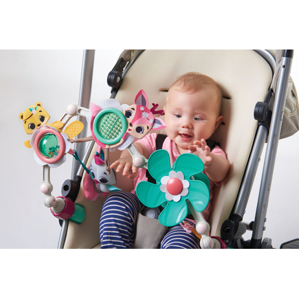 Tiny Love Arche d'activités Articulée pour bébé Butterfly Stroll , arche d'éveil  colorée avec jouets