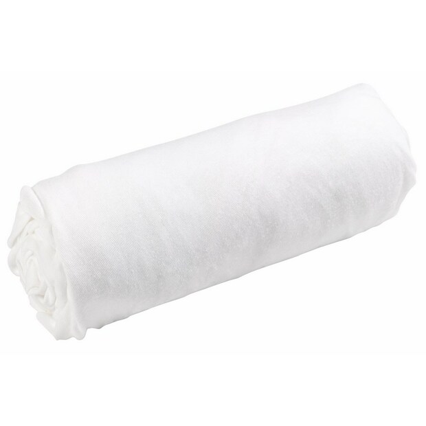 Drap-housse jersey 70x140 cm blanc BEBE9 CREATION