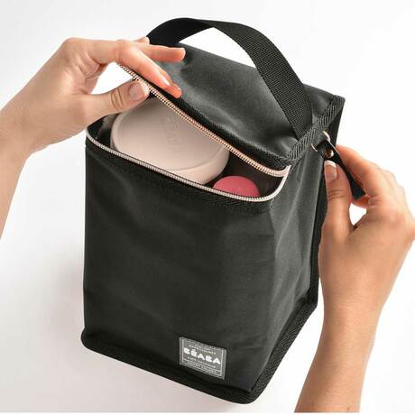 Pochette Repas Isotherme Noir Rose Vente En Ligne De Repas Bebe9 Pochette Repas Isotherme Noir Rose Vente En Ligne De Repas Bebe9