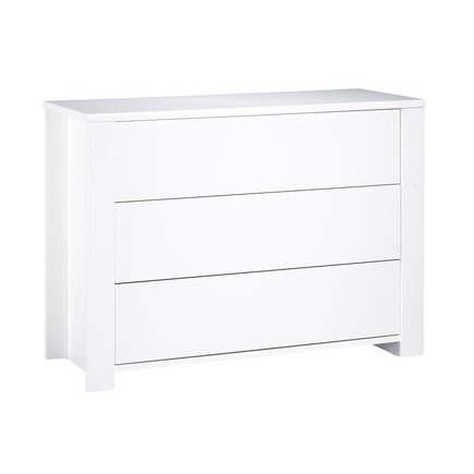 Commode 3 tiroirs LOFT Blanc SAUTHON