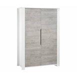 Armoire 2 portes LOFT Bois