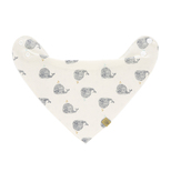 Bavoir Bandana avec col bénitier Baleine