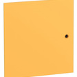 Porte additionnelle jaune safran chambre Concept VOX