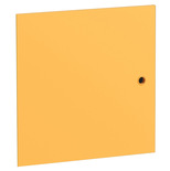 Porte additionnelle jaune safran chambre Concept