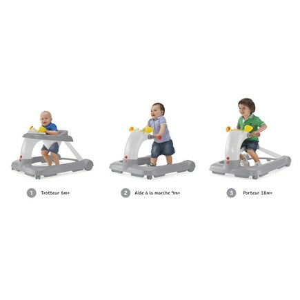 Trotteur 1 2 3 Silver Chicco Vente En Ligne De Trotteur Porteur Et Chariot Bebe9