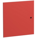 Porte additionnelle rouge chambre Concept