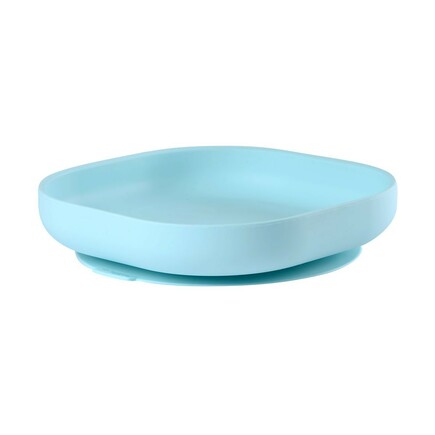 Assiette silicone ventouse light blue BEABA