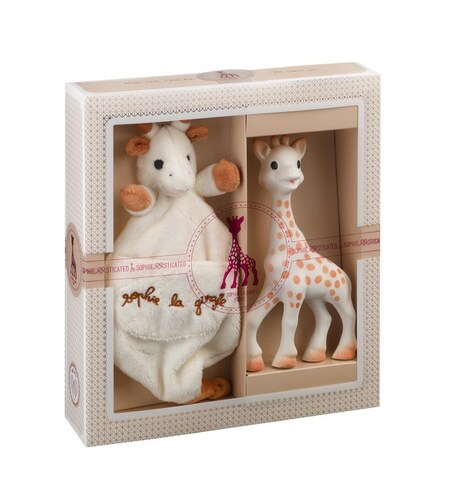 Coffret Naissance Sophie La Girafe Avec Doudou Vente En Ligne De Cadeaux De Naissance Bebe9