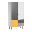 Porte additionnelle jaune safran chambre Concept VOX - 2