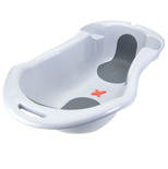 Baignoire Bébé Avec Réducteur Intégré Blanc + Tuyau à Prix Carrefour