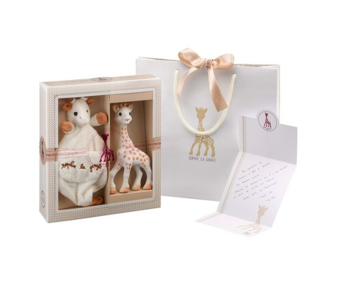 Coffret naissance Sophie La Girafe avec Doudou VULLI, Vente en