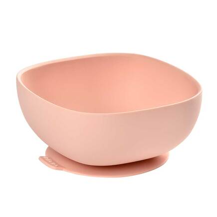 Bol ventouse silicone rose BEABA, Vente en ligne de Accessoires repas bébé