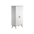 Armoire 2 portes bois blanc NAUTIS VOX