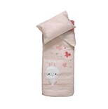 Housse couette 100x140 cm taie d'oreiller 40x60 cm