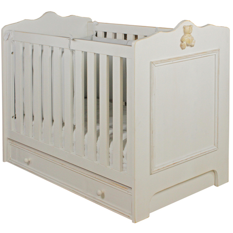 Lit Bebe 60x1 Blanc Vieilli Bois Massif Provence Vente En Ligne De Bebe9 Lit Bebe 60x1 Blanc Vieilli Bois Massif Provence Vente En Ligne De Bebe9