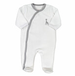 Pyjama croisé Sophie La Girafe Blanc 3mois