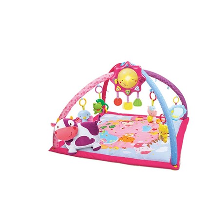 Tapis Lumi Des P Tits Copains Rose Vente En Ligne De Eveil Bebe Bebe9