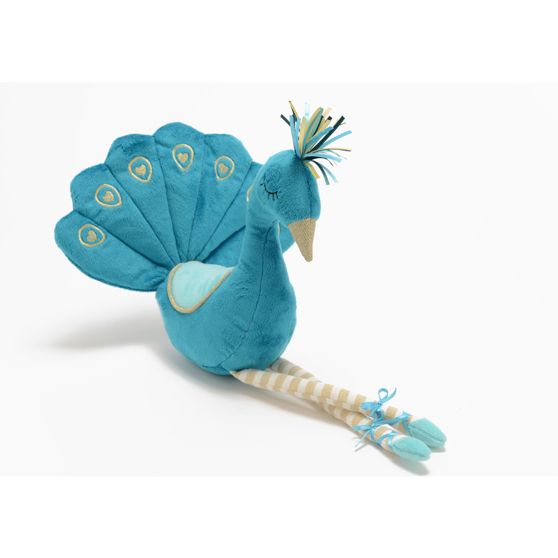 Doudou Paon Bleu Vente En Ligne De Eveil Bebe Bebe9