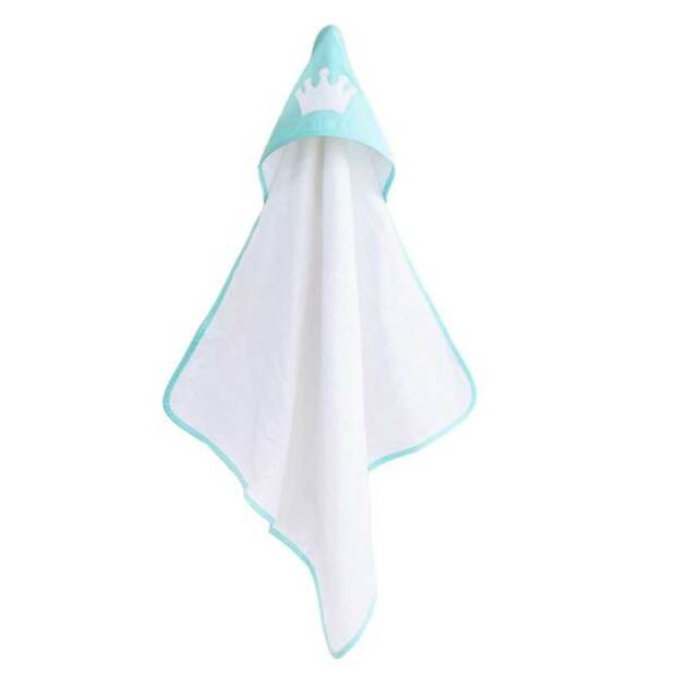 Sortie de bain Couronne AQUA + Gant DOMIVA