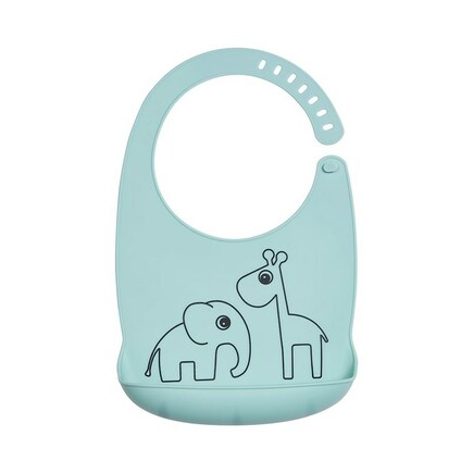 Bavoir silicone DEER FRIENDS Bleu DONE BY DEER, Vente en ligne de