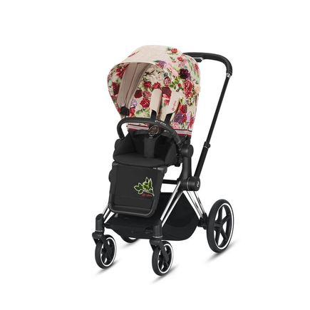 Poussette PRIAM Chrome Black Spring Blossom Light CYBEX